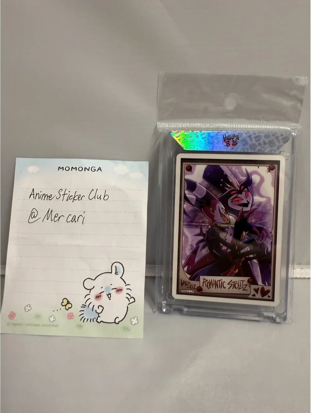 Helluva Boss Romantic Stolitz Promo Card VAL26-01 Valentines 2026 IN HAND Sealed